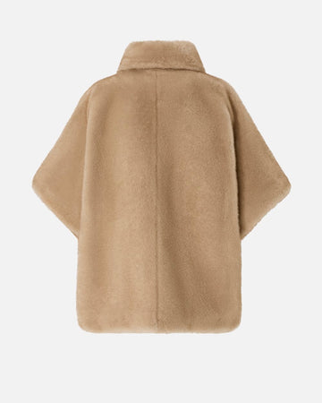 Pinko Comodino Cappa Effetto Pelliccia