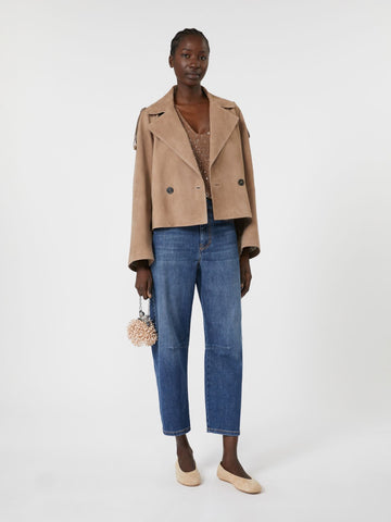 Max Mara Weekend Maga Giacca In Pelle 2525446061