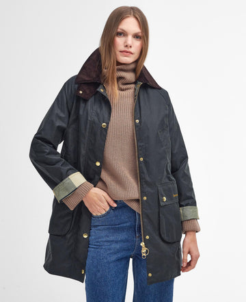 Barbour Long Beadnell Wax LWX1404SG51