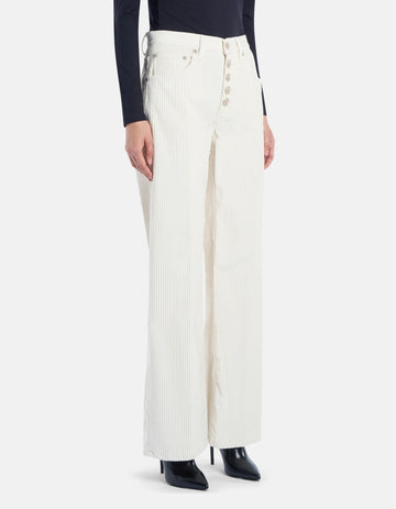 Dondup Pantalone Jacklyn Gioie Velluto DP427BVS0031D