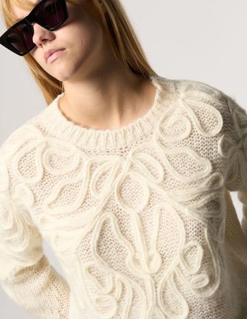 Dondup Girocollo Con Ricamo DT391DDM00973D