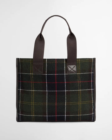 Barbour Tumberry Tartan Tote Bag LBA0424