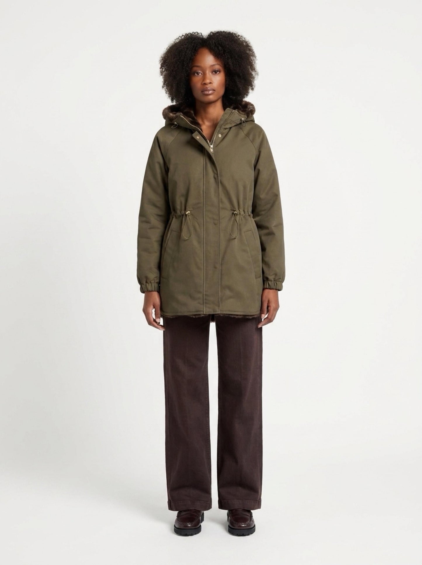 Parka Ecopelliccia Con Cappuccio 7354 Bully