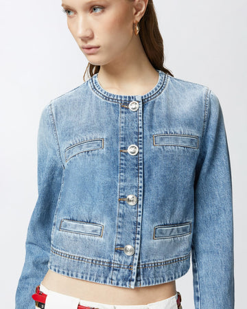 104980 A2DW/PJD  DURBAN GIUBBINO DENIM BLUE RIOT