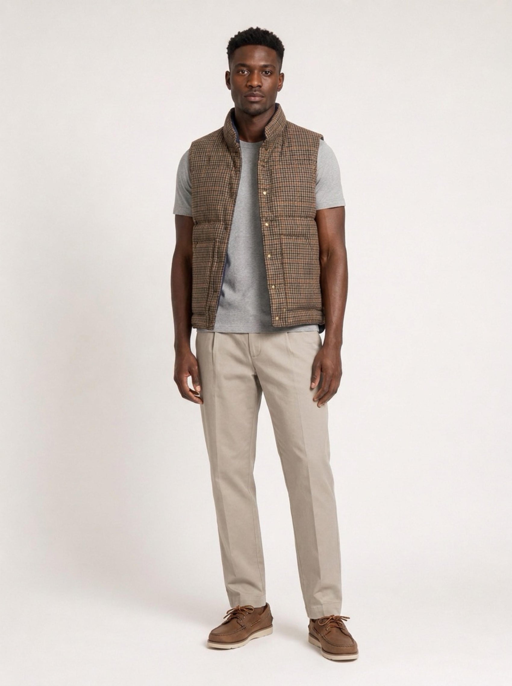Webb Wool Pie De Poule Sebago