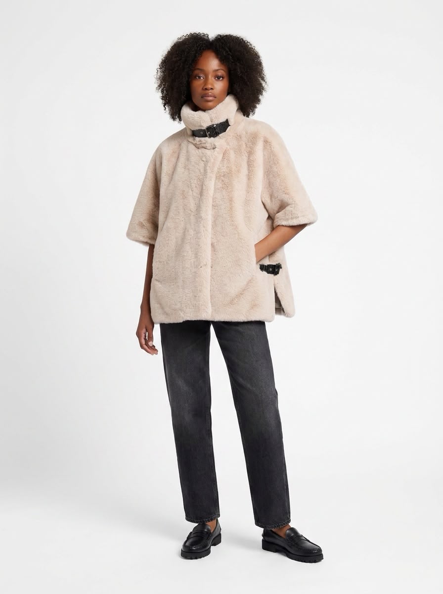 New Comodino Cappa Ecoppelliccia 107043 Pinko