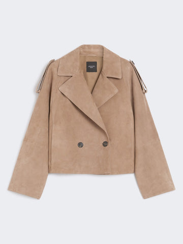 Max Mara Weekend Maga Giacca In Pelle 2525446061
