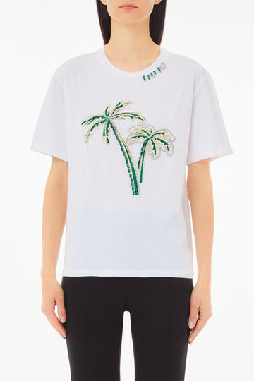 CA5371J6308 T-SHIRT RICAMATA LIUJO