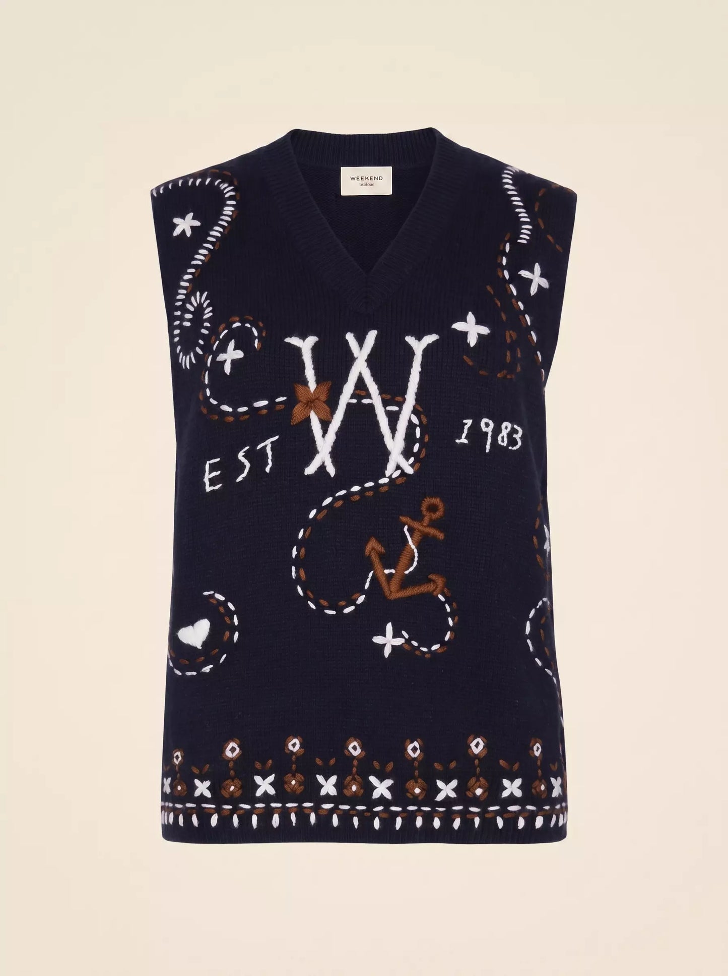 Cacao Gilet Maglia 2625356012 Weekend Max Mara