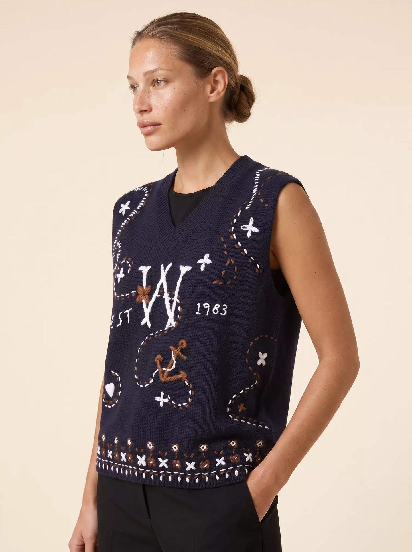 Cacao Gilet Maglia 2625356012 Weekend Max Mara