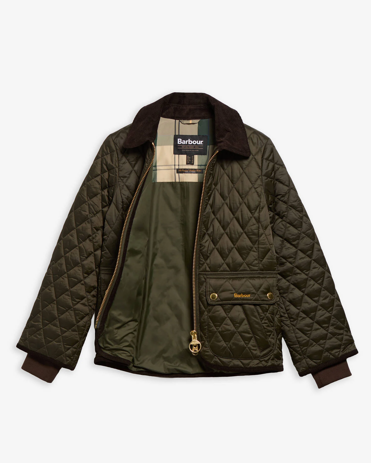 Fitted Beadnell Quilt Jacket LQU1765 Barbour