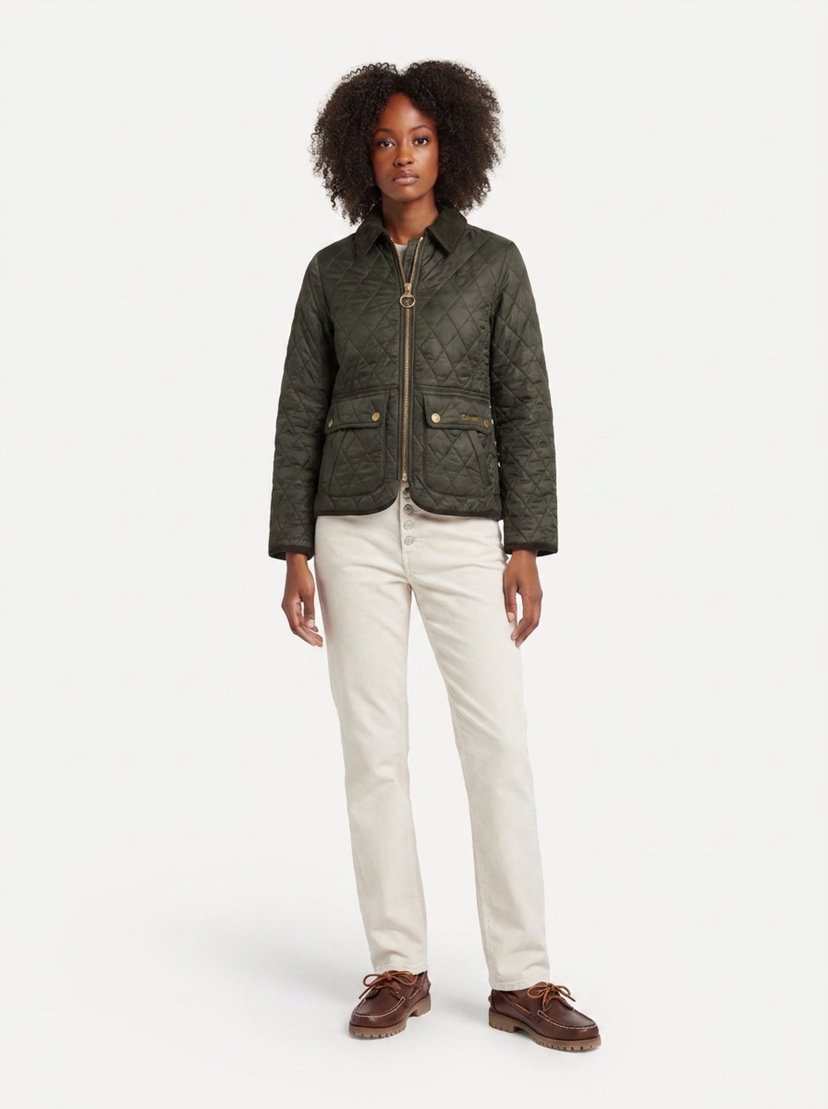 Fitted Beadnell Quilt Jacket LQU1765 Barbour