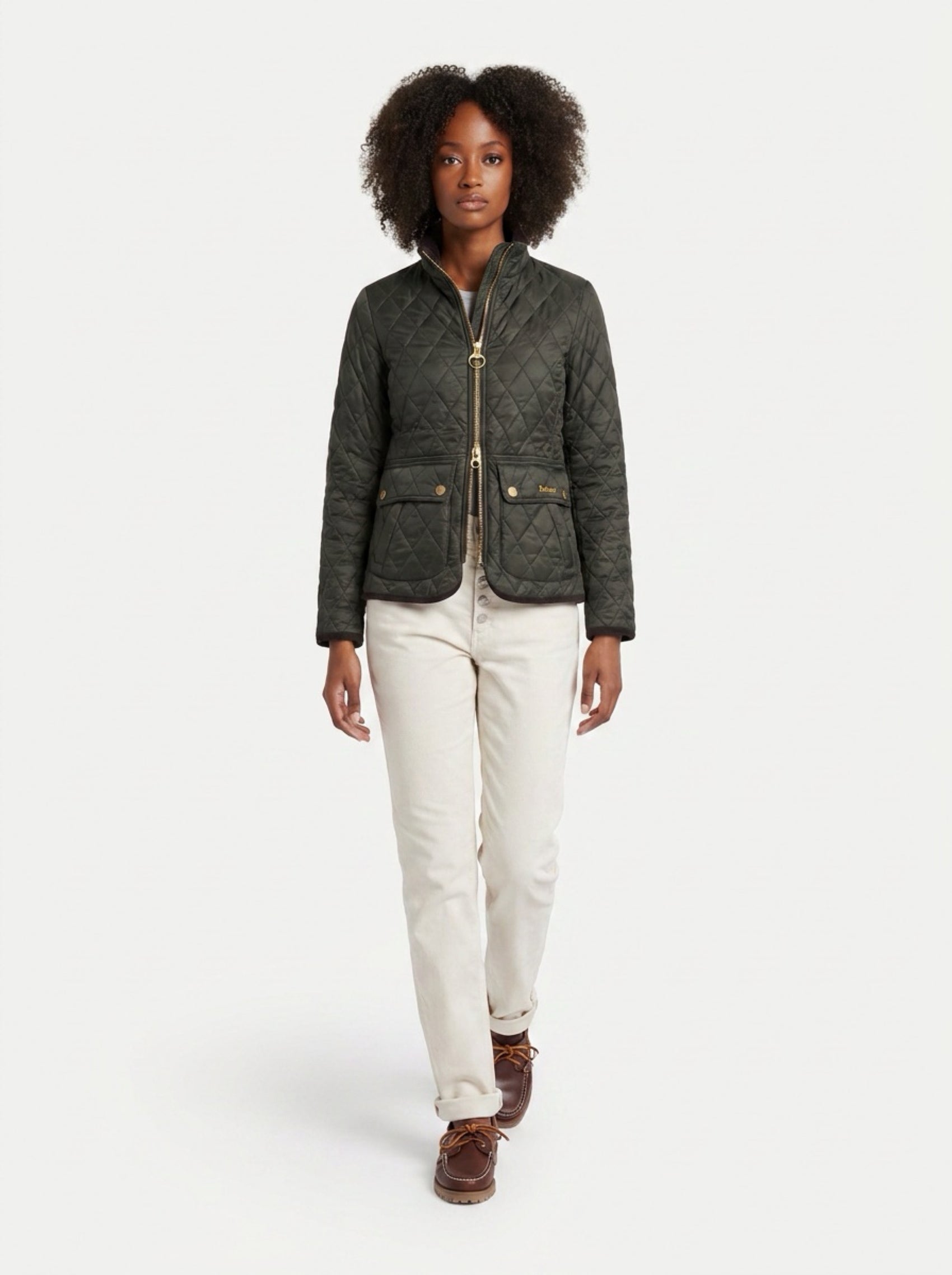 Fitted Beadnell Quilt Jacket LQU1765 Barbour
