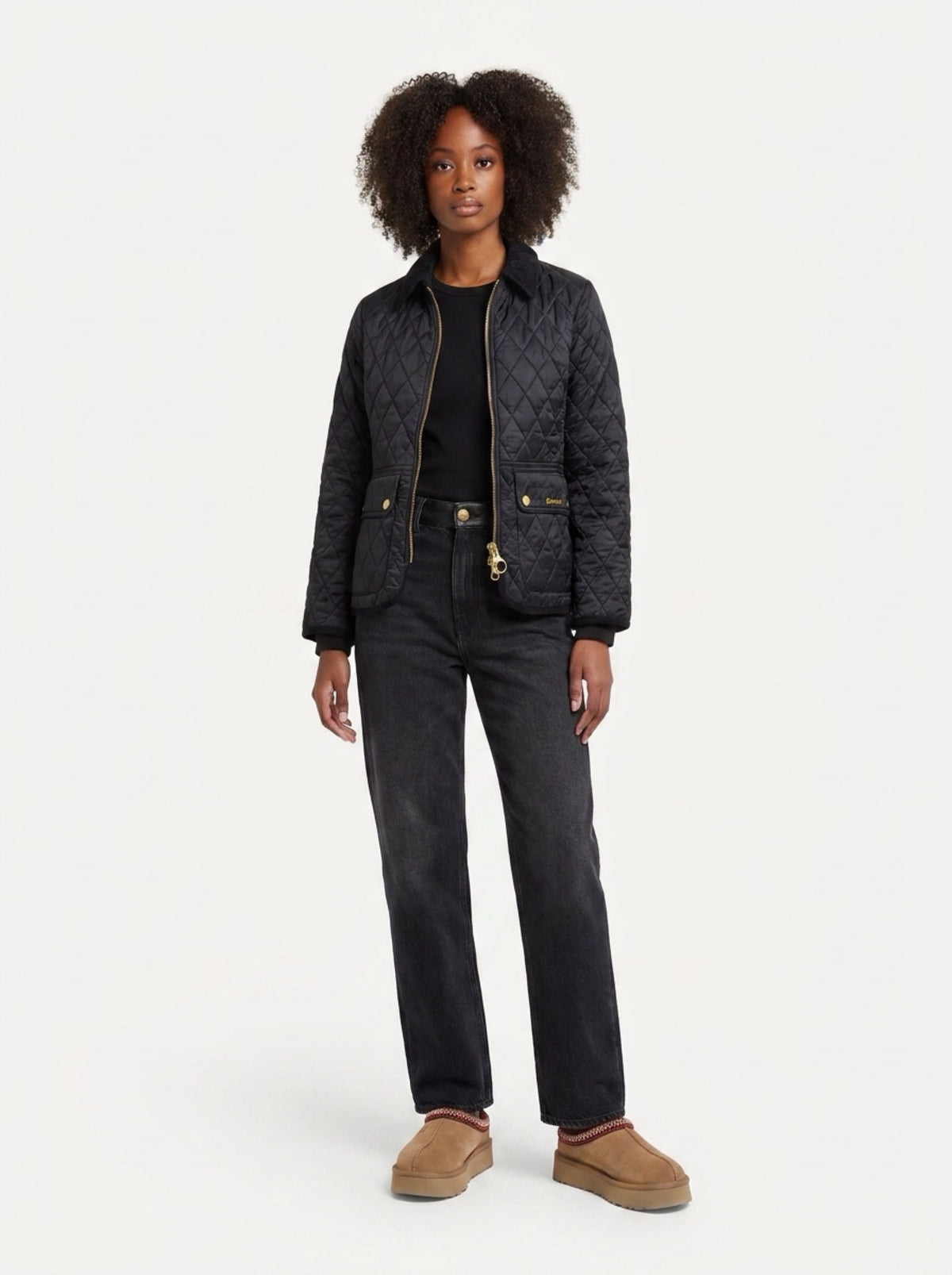 Fitted Beadnell Quilt Jacket LQU1765 Barbour