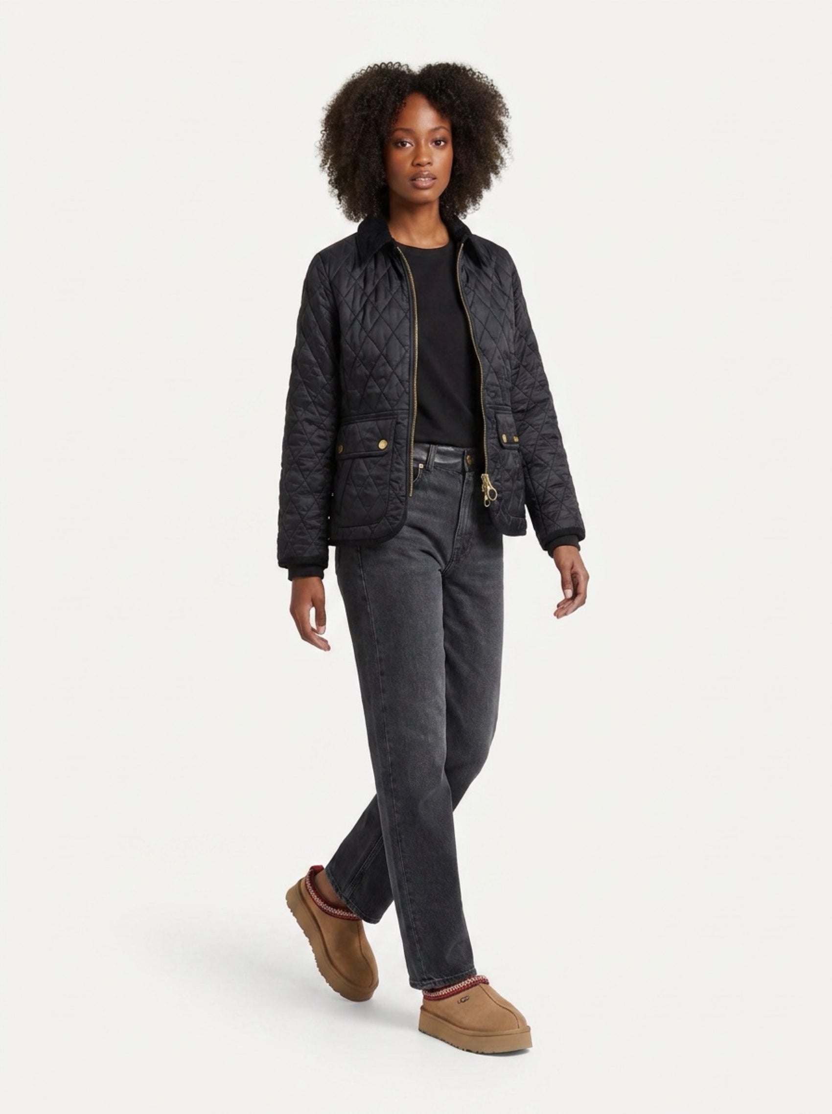 Fitted Beadnell Quilt Jacket LQU1765 Barbour