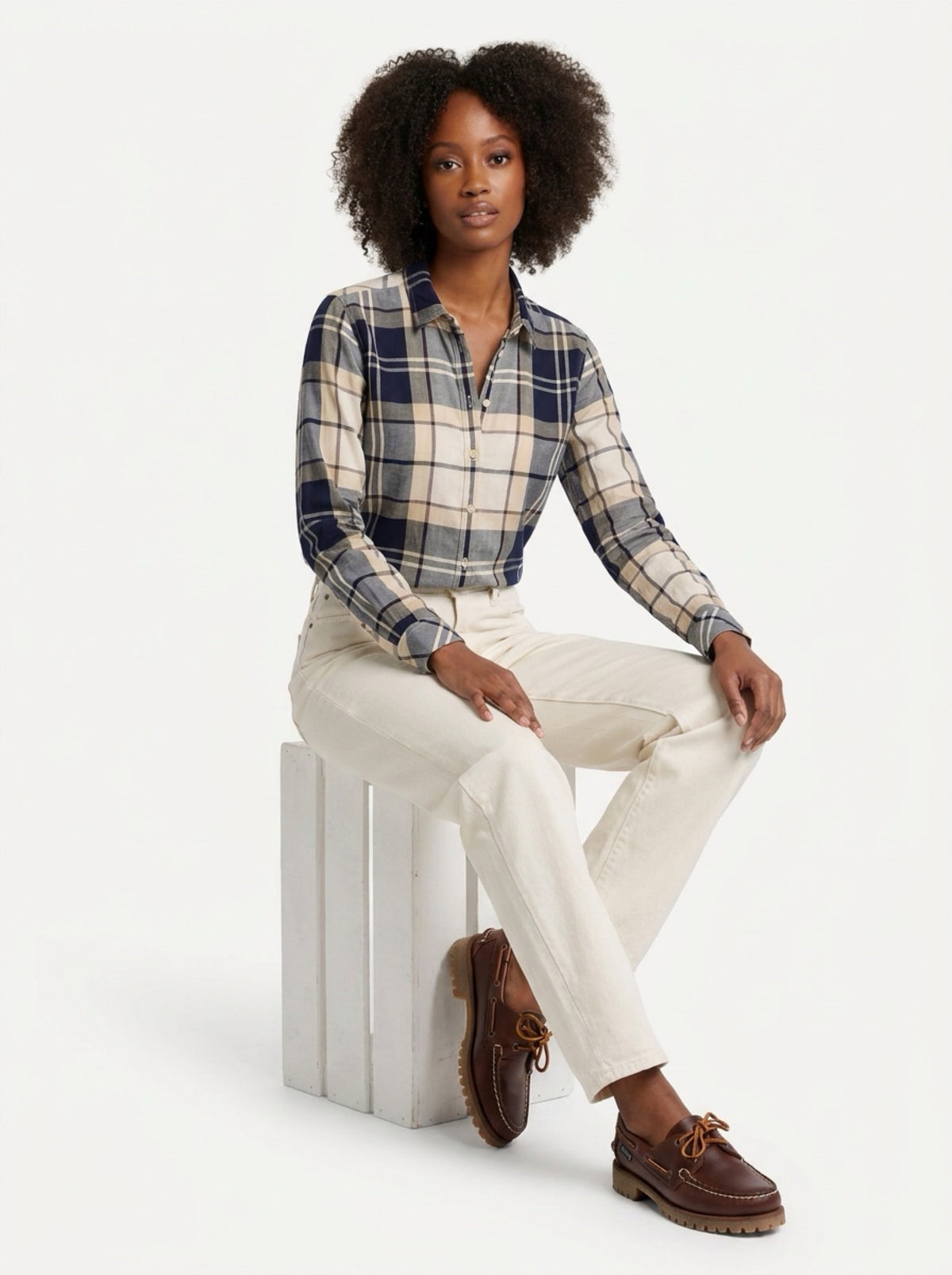 Bredon Check Shirt LSH1353TN26 Barbour