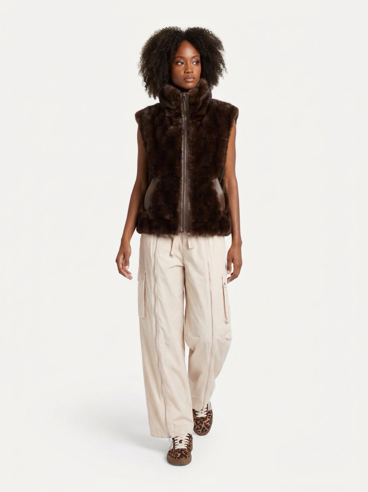 Glossinia Gilet Ecoppelliccia 106939 Pinko