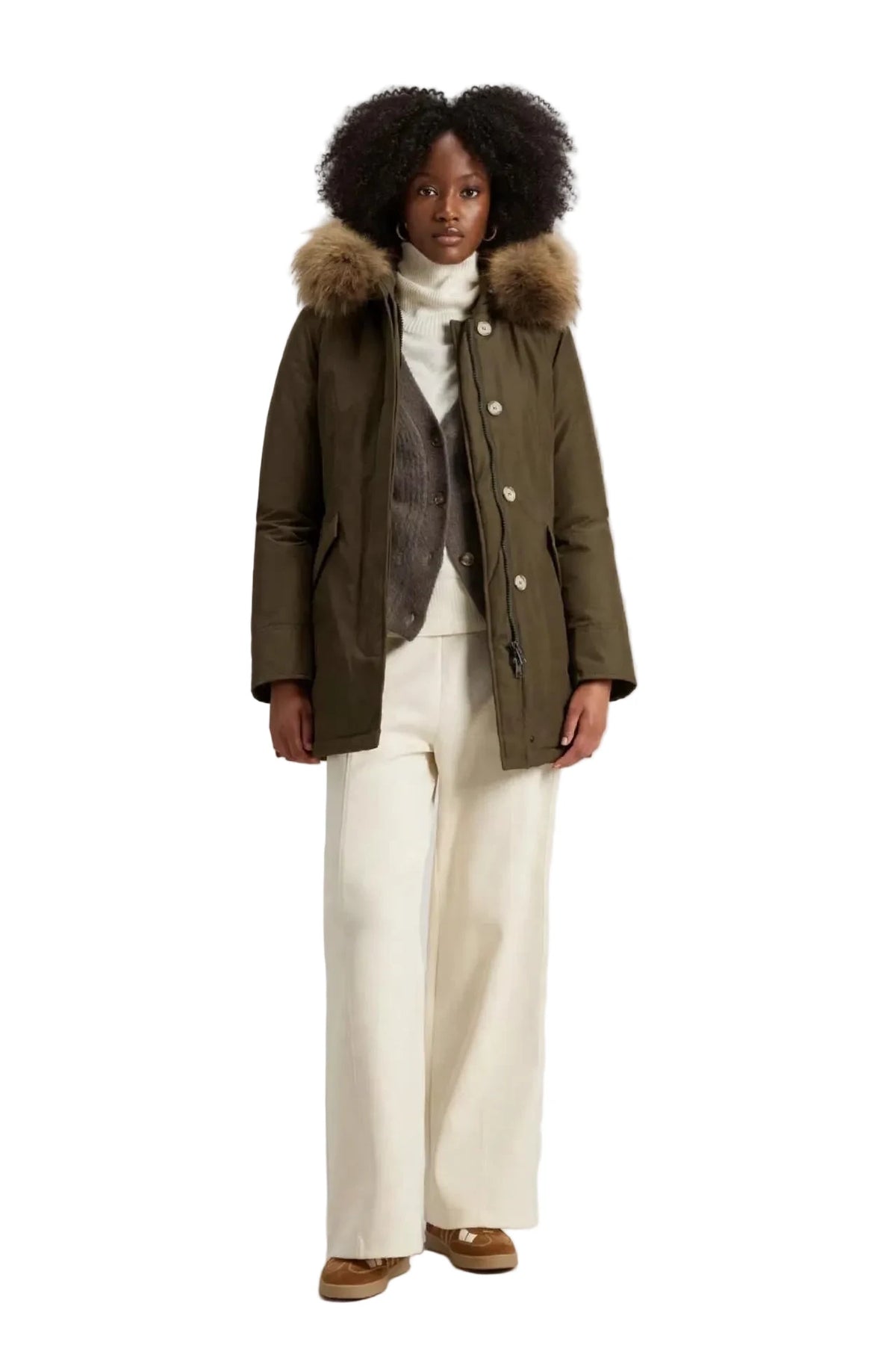 Artic Racoon Parka CFWWOU0538 Woolrich