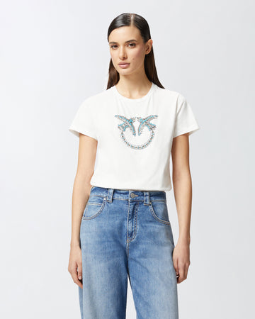 100535A2G7 QUENTIN T-SHIRT PINKO