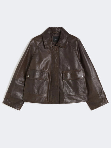 Max Mara Weekend Berbice Giacca In Pelle 252406021