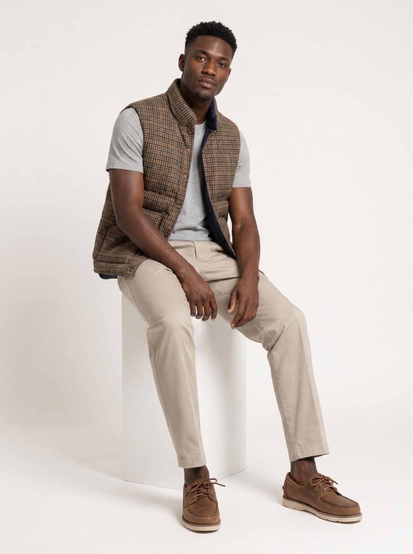 Webb Wool Pie De Poule Sebago