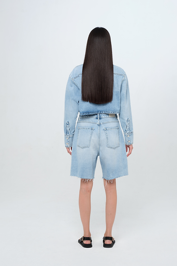 LEA SHORT WOMAN JEANS ID8662 ICON DENIM