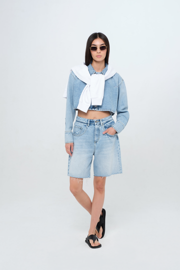 LEA SHORT WOMAN JEANS ID8662 ICON DENIM