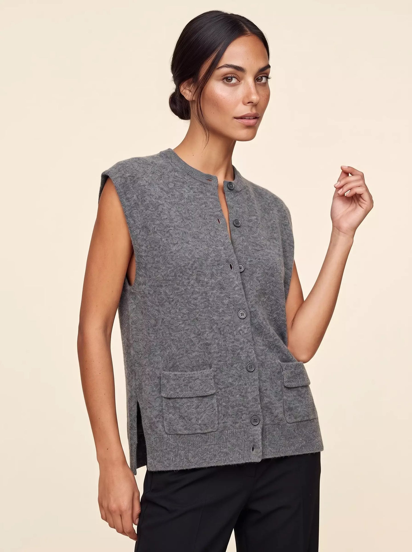 Gilet Coral Y6WD05 Semicouture