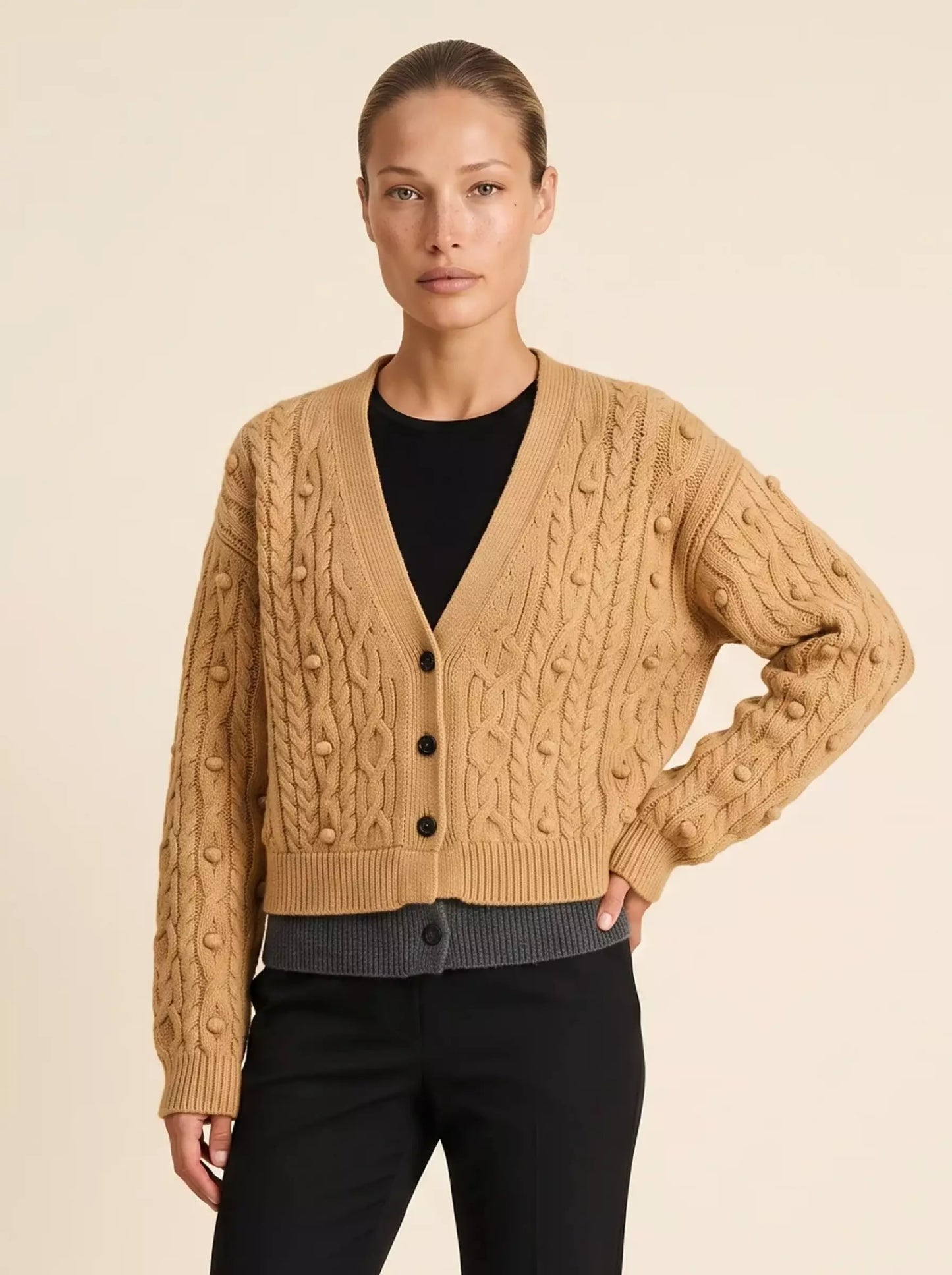 Cardigan Jane Y6WG53 Semicouture